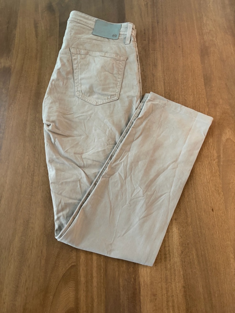 Ag Adriano Goldschmied Men's Tellis Modern Slim pant in tan